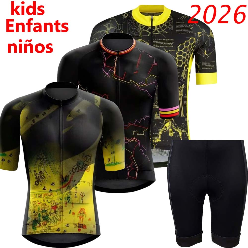 Cycling Gear For Kids - Kids France Tour 2026 Cycling Jersey