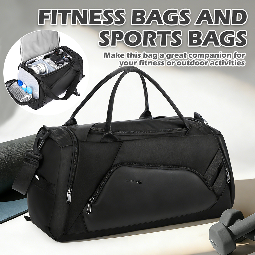 Cycling Gear Duffle - Large Capacity 40L Gym Bag for