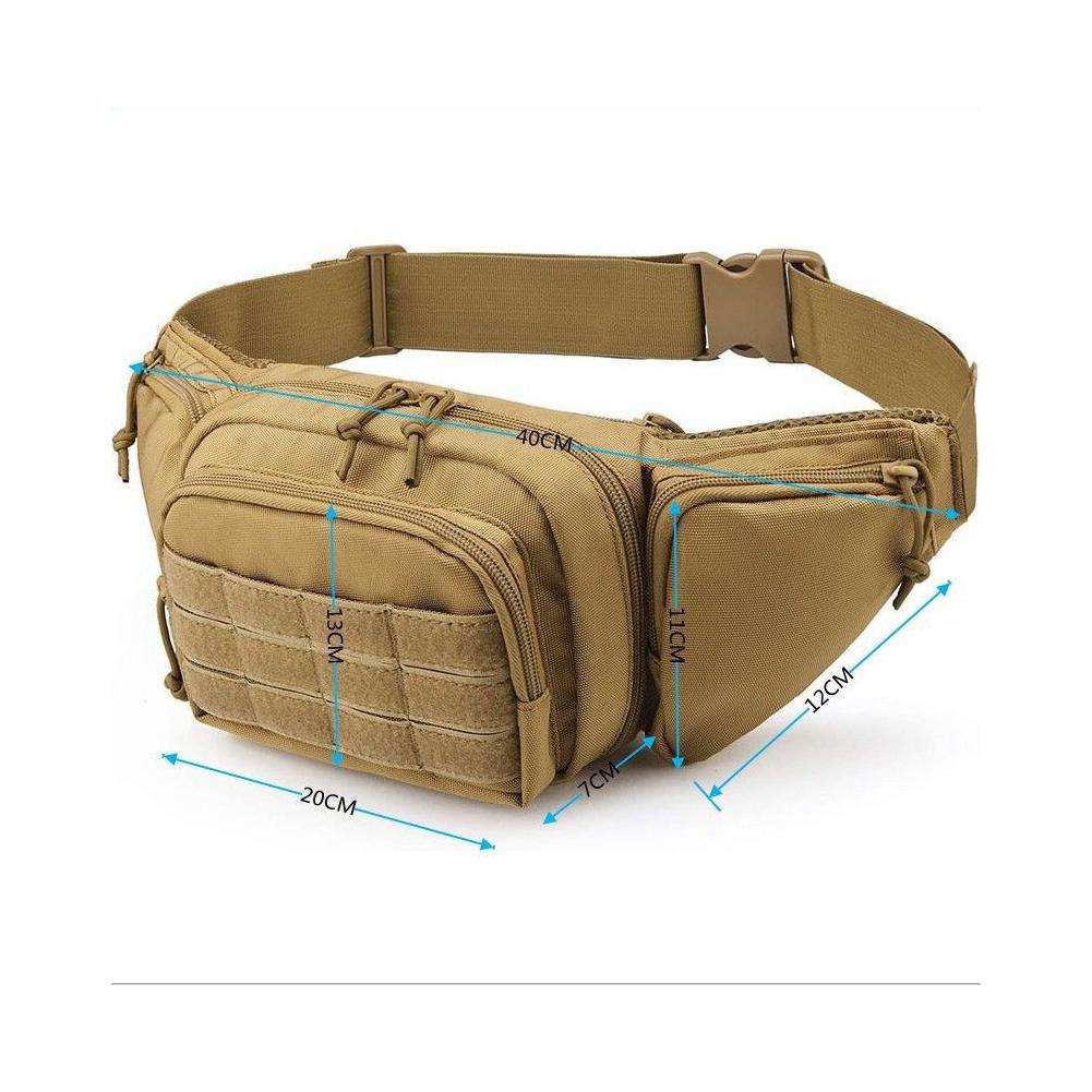 Cycling Gear Duffle - Tactical Waist Pack Waterproof Hip Bag