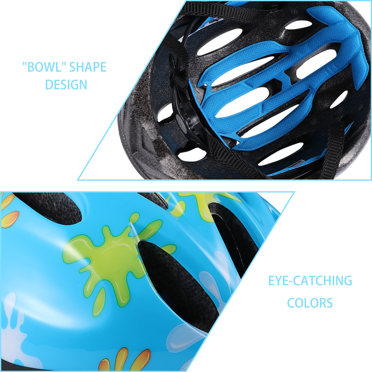 1Pcs Children Safety Skate Blu - Cycling Gear For Kids 评论和价格