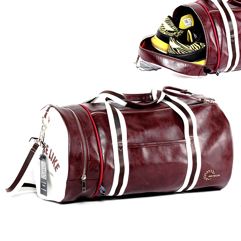 Gym Bag Men And Women Shoulder - Cycling Gear Duffle 评论和价格