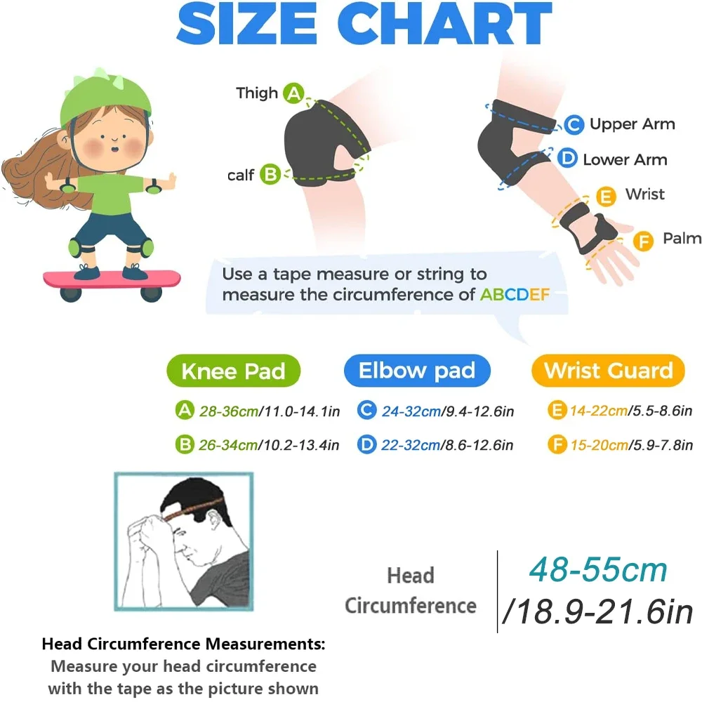 Kids Bike Helmet Knee Elbow Wr - Cycling Gear For Kids 评论和价格
