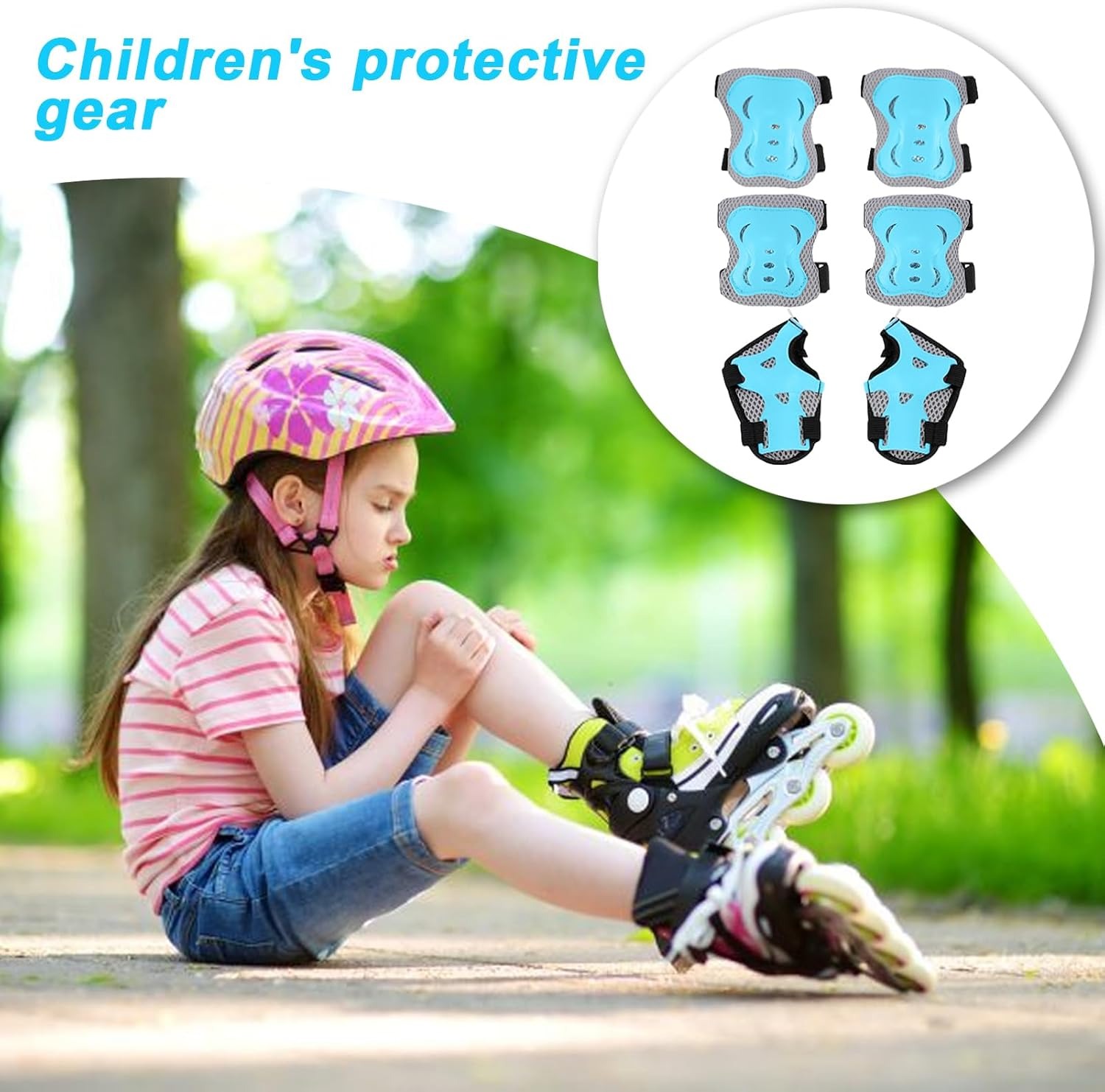 Kids Knee Pads Elbow Pads Age  - Cycling Gear For Kids 评论和价格