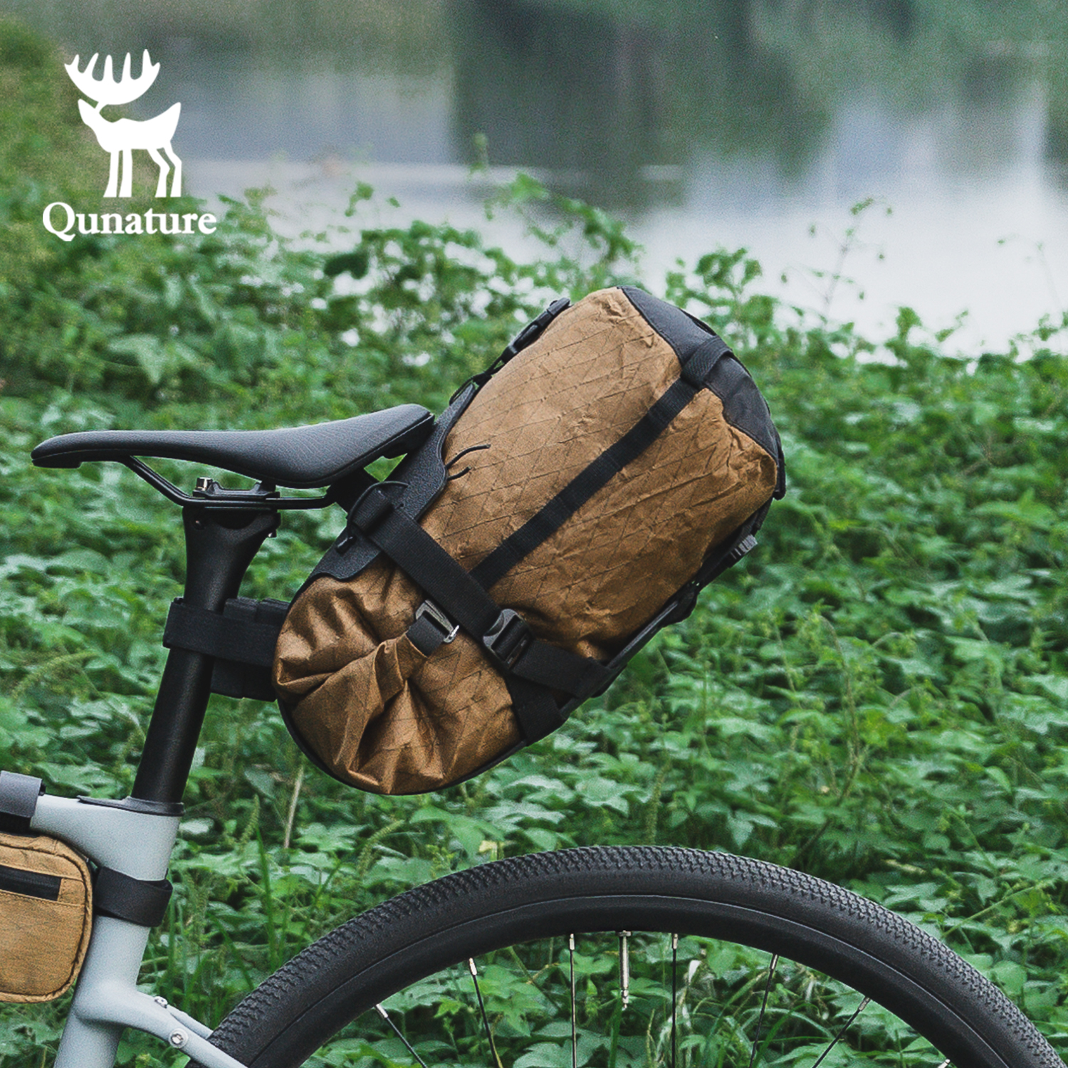 Qunature Upgraded Version 2.0  - Cycling Gear Duffle 评论和价格