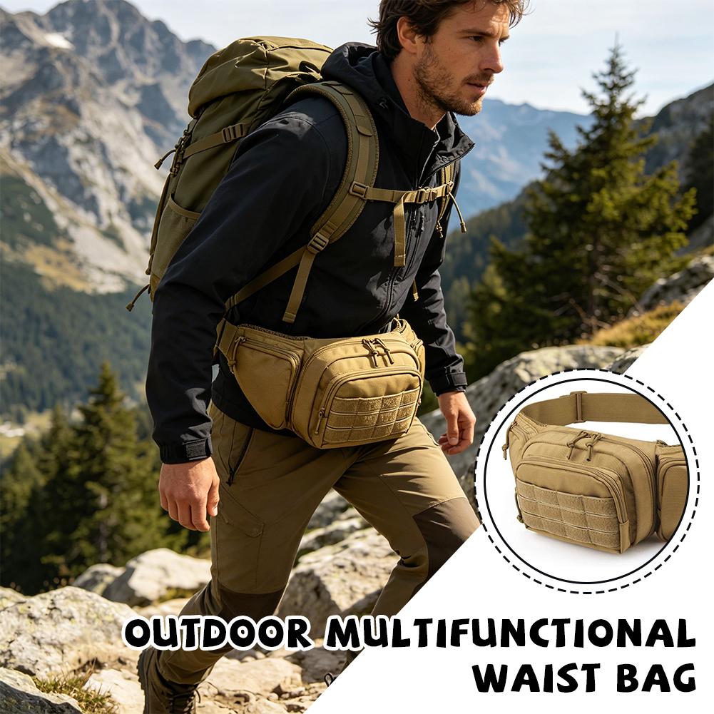 Tactical Waist Pack Waterproof - Cycling Gear Duffle 评论和价格