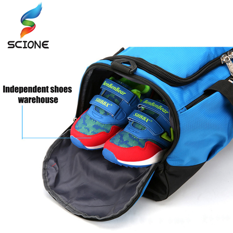 Large Sports Gym Bag With Shoe - Cycling Gear Duffle 评论和价格